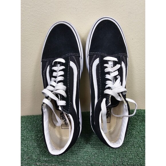 Vans Old Skool Stackform Platform Suede Canvas Shoes Mens 9 Womens 10.5 - Picture 5 of 11